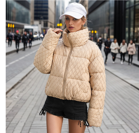 Veste Matelassée avec Fermeture Éclair pour Femme | Idéale pour l’Hiver