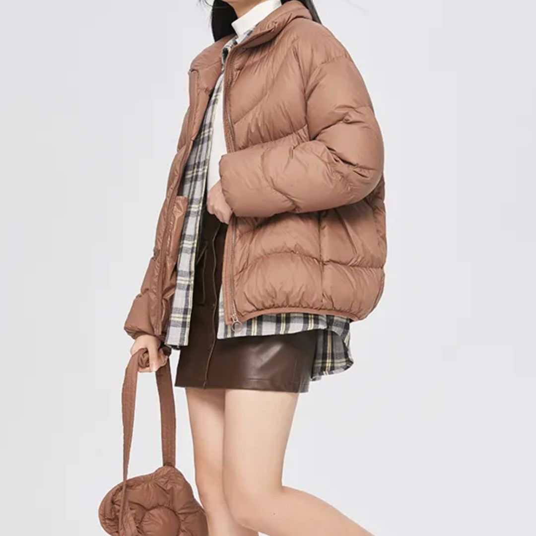 Doudoune Légère avec Col Classique pour Femmes | Idéale pour la Saison Hivernale