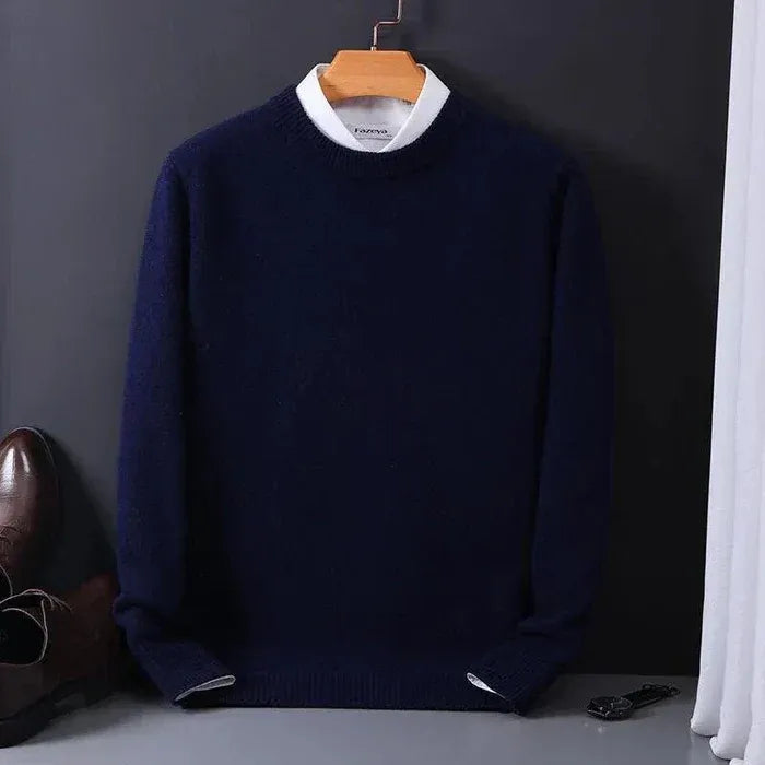 Pull ample à col rond pour homme | Idéal pour les journées décontractées ou les environnements intérieurs
