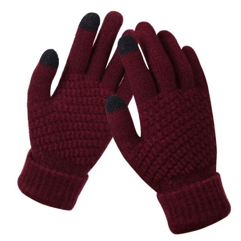 Gants d’Hiver avec Motif Texturé pour Femme | Idéals pour les Journées Froides