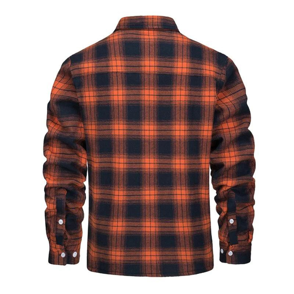 Veste à Carreaux avec Doublure Intérieure et Poches pour Hommes | Idéale pour Automne et Hiver