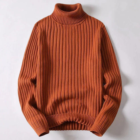 Pull à col roulé pour homme | Coupe régulière | Idéal pour l’automne et l’hiver