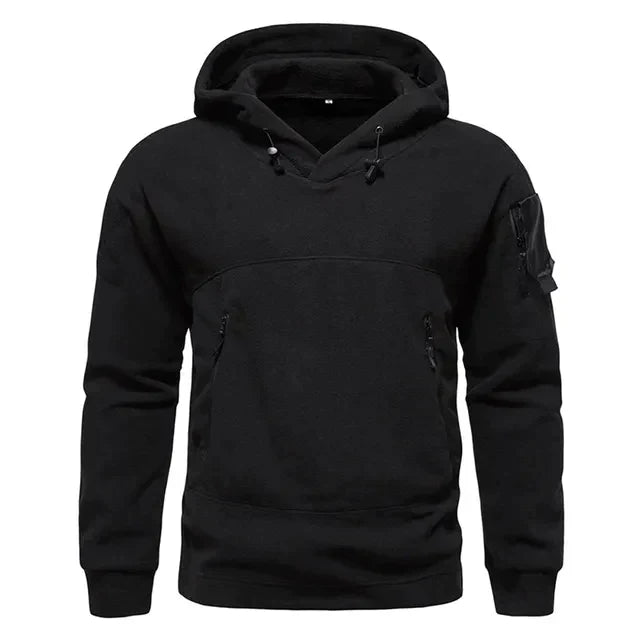 Sweat à Capuche Outdoor avec Col Ajusté pour Homme | Idéal pour les Activités Extérieures