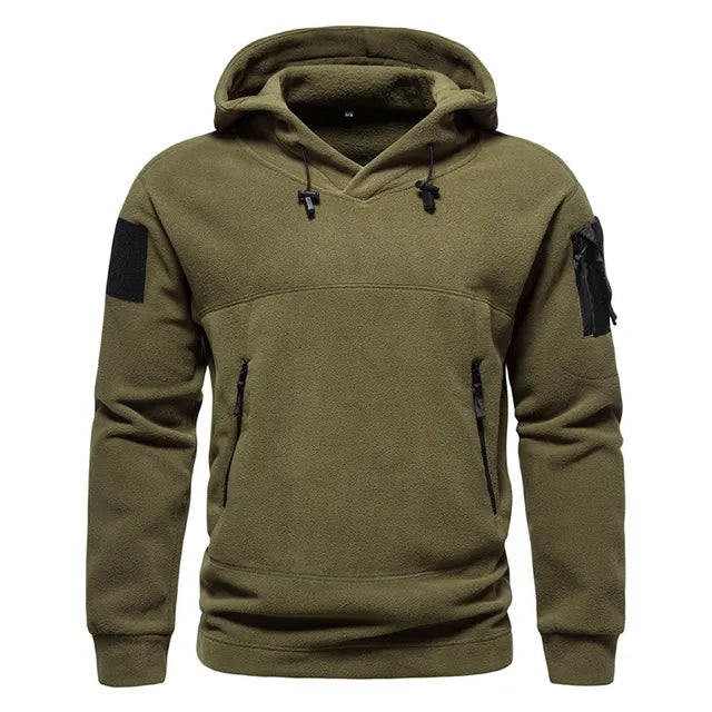Sweat à Capuche Outdoor avec Col Ajusté pour Homme | Idéal pour les Activités Extérieures