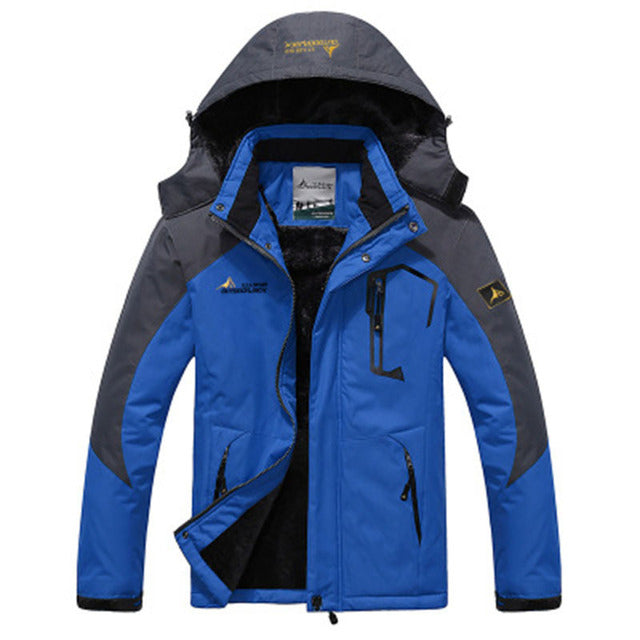 Veste d’Hiver avec Capuche Amovible et Fermeture Zippée pour Homme | Idéale pour Temps Froid