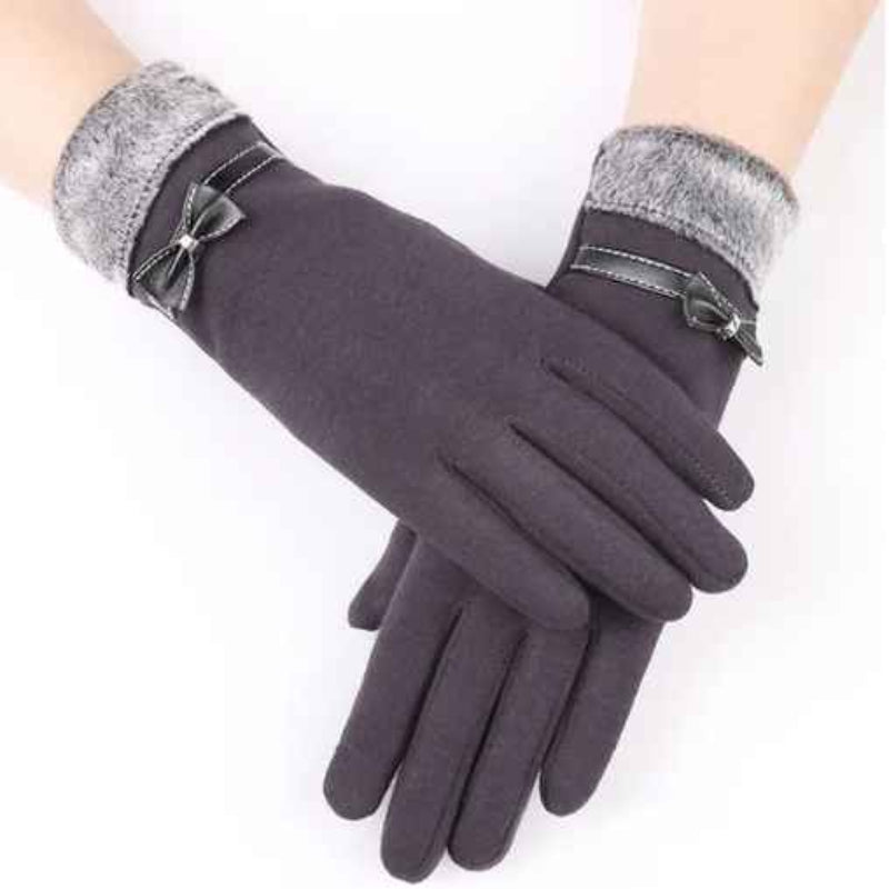 Gants avec Fonction Tactile Et Coupe Ajustée pour Femme | Idéaux pour L’Hiver