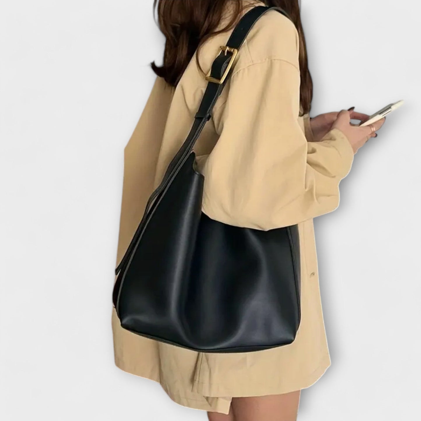 Sac À Épaule Structuré Avec Bandoulière Pour Femmes | Idéal Pour Le Travail Et Les Sorties