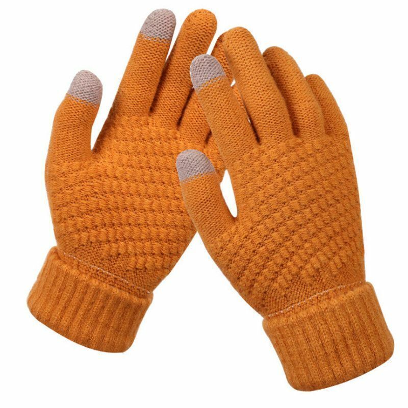 Gants d’Hiver avec Motif Texturé pour Femme | Idéals pour les Journées Froides