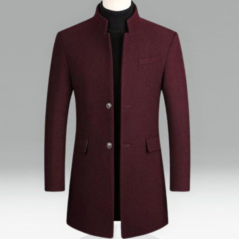 Manteau Long avec Coupe Classique pour Homme | Idéal pour la Saison Froide