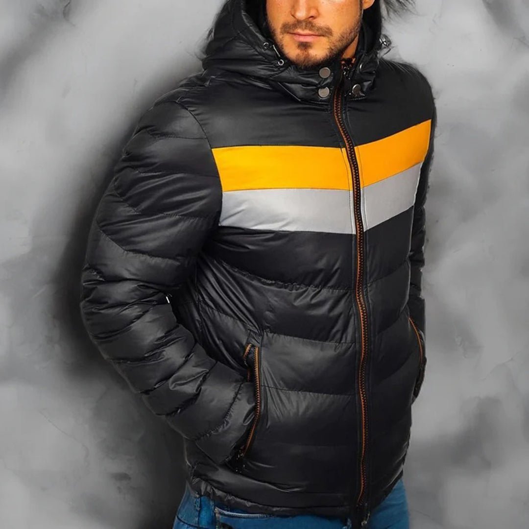 Veste D’Hiver avec Capuche pour Hommes | Idéale pour L’Automne Et L’Hiver