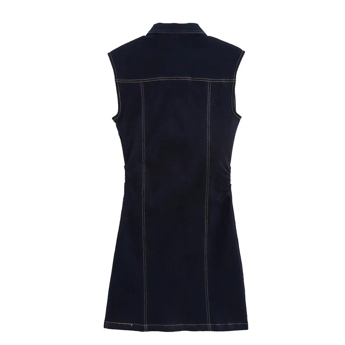 Robe Courte Sans Manches à Coupe Ajustée pour Femme | Idéale pour les Journées Décontractées