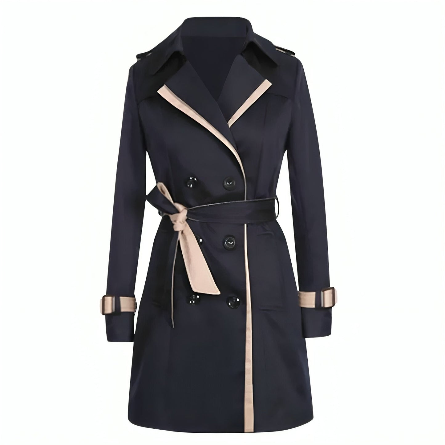 Trench-Coat avec Ceinture pour Femme | Idéal pour Le Quotidien Et Le Travail