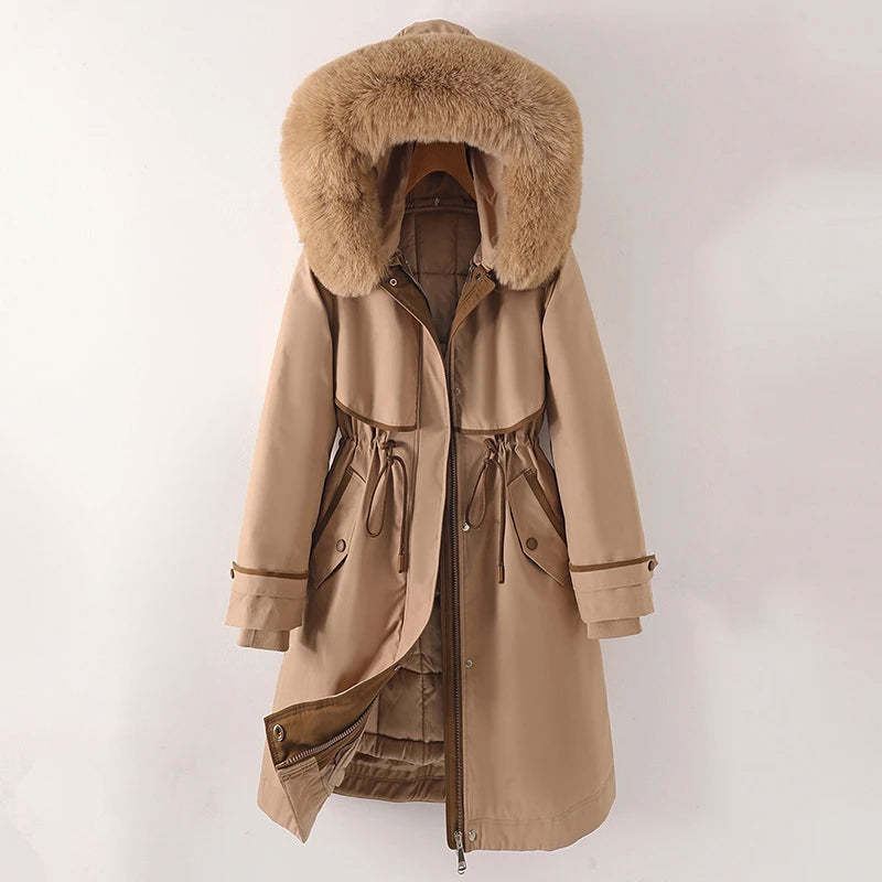 Veste D’Hiver avec Capuche pour Femme | Idéale pour Les Activités Extérieures