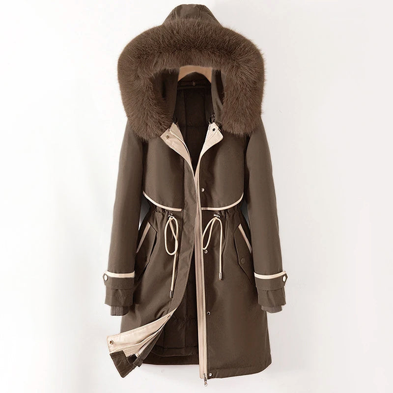 Veste D’Hiver avec Capuche pour Femme | Idéale pour Les Activités Extérieures