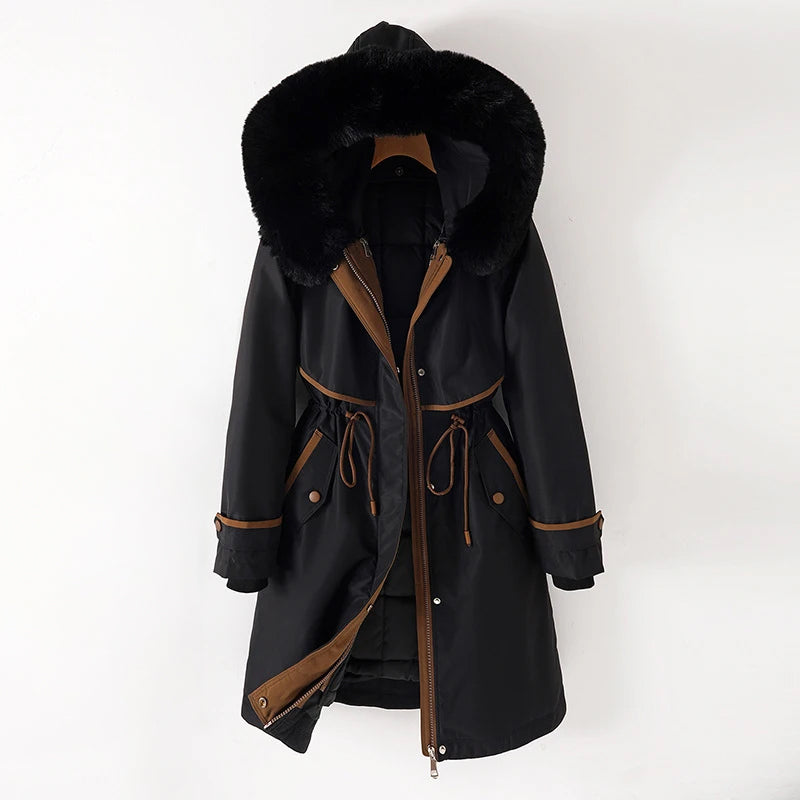 Veste D’Hiver avec Capuche pour Femme | Idéale pour Les Activités Extérieures