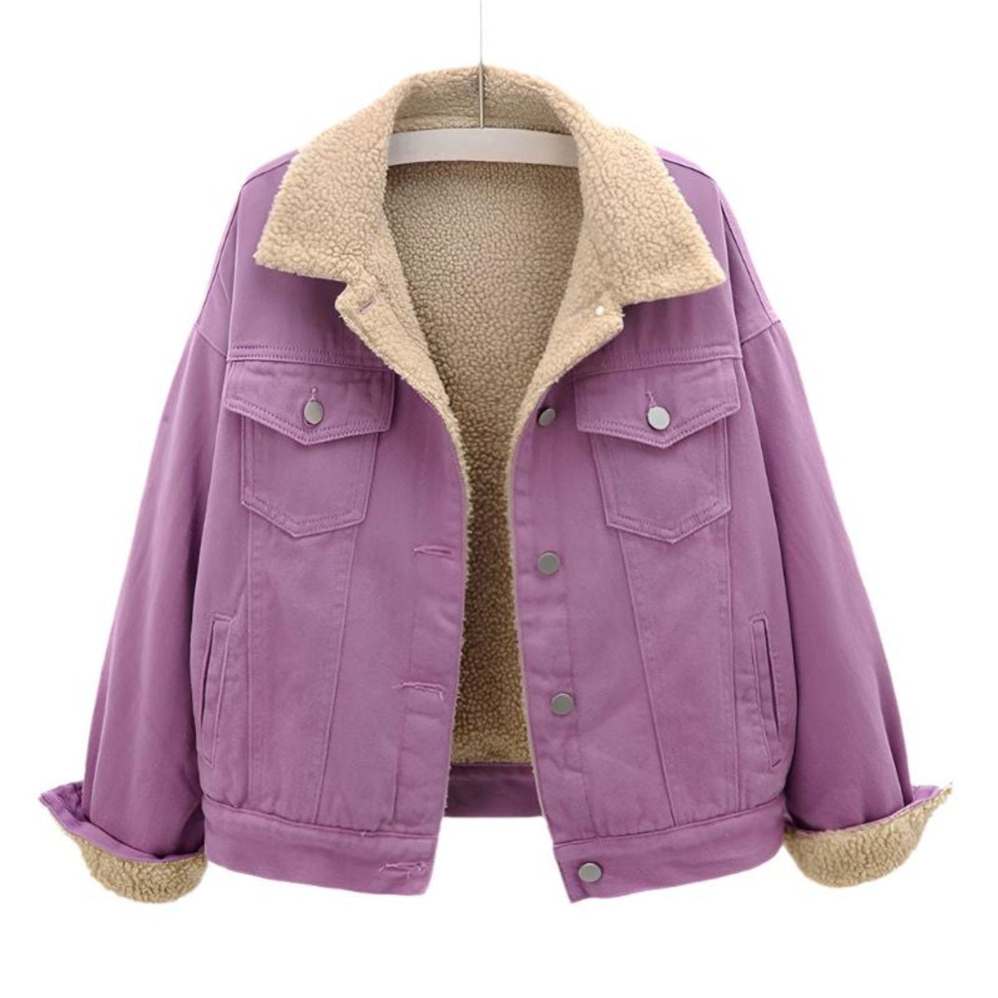 Veste Ample pour Femme avec Fermeture Frontale | Idéale pour l’Automne et l’Hiver