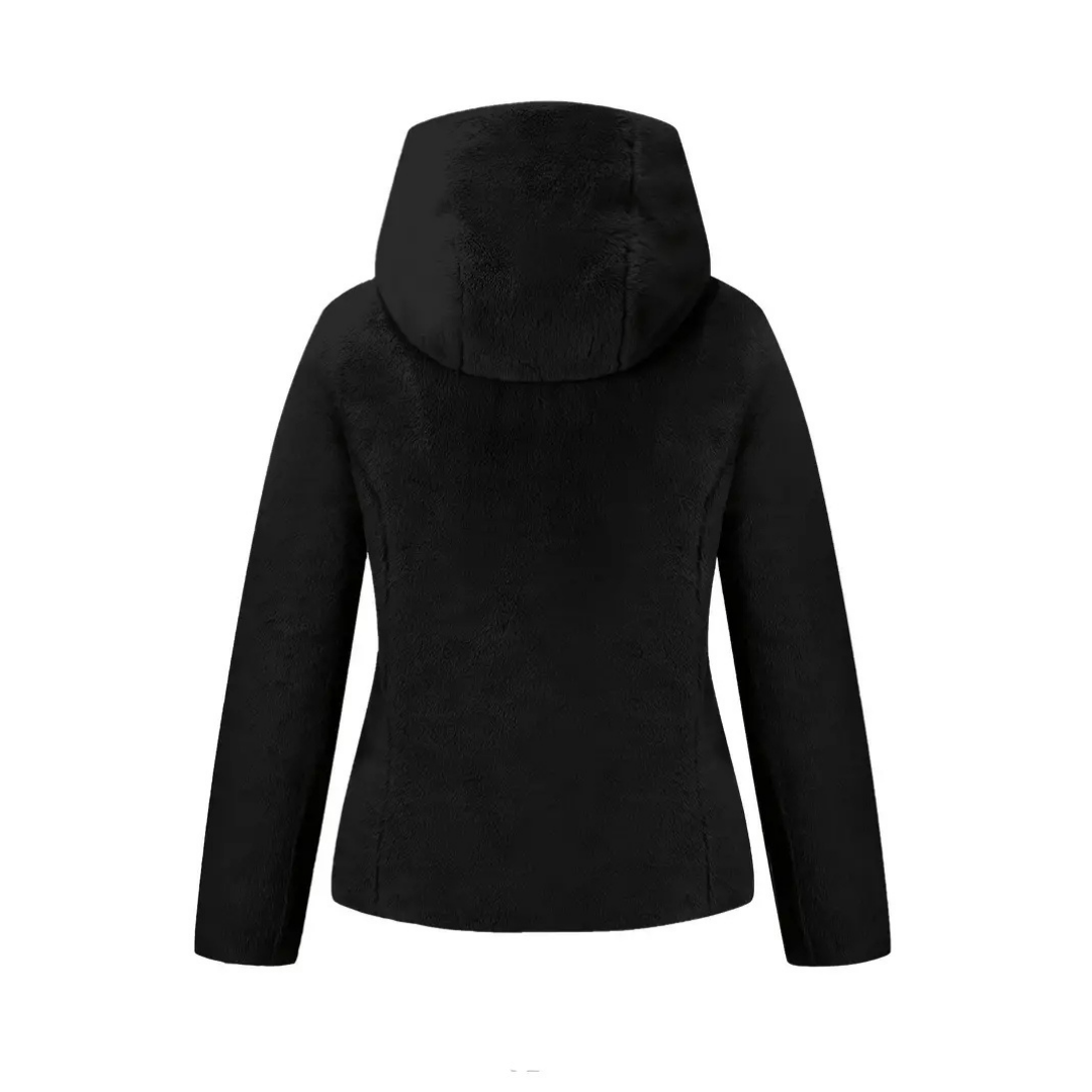 Veste d’Hiver Réversible avec Capuche pour Femmes | Idéale pour les Mois Froids