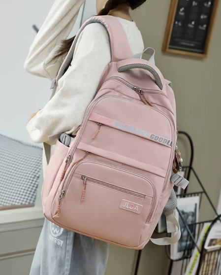 Sac À Dos avec Compartiment Spacieux Et Poches Multiples pour Adulte | Idéal pour L’École, L’Université Et Les Voyages