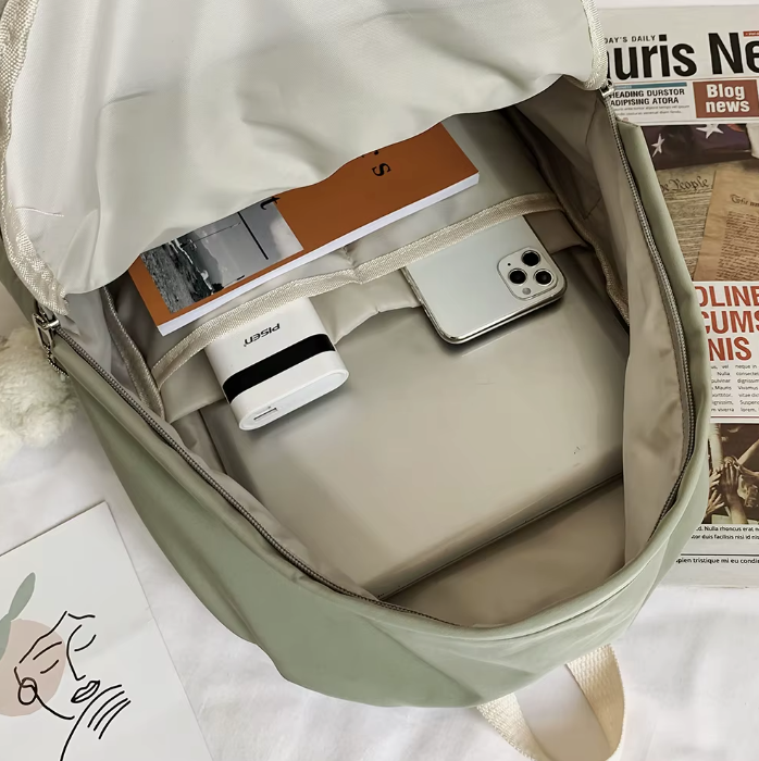 Sac À Dos avec Compartiment Spacieux Et Bretelles Réglables pour Adulte | Idéal pour L’École, L’Université Et L’Usage Quotidien