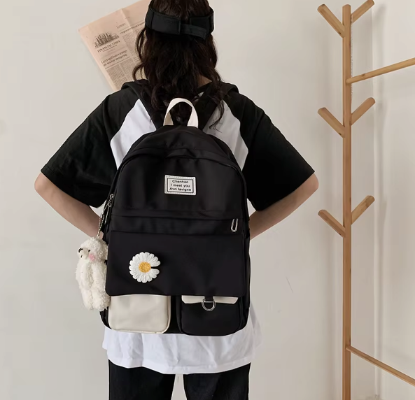 Sac À Dos avec Compartiment Spacieux Et Bretelles Réglables pour Adulte | Idéal pour L’École, L’Université Et L’Usage Quotidien