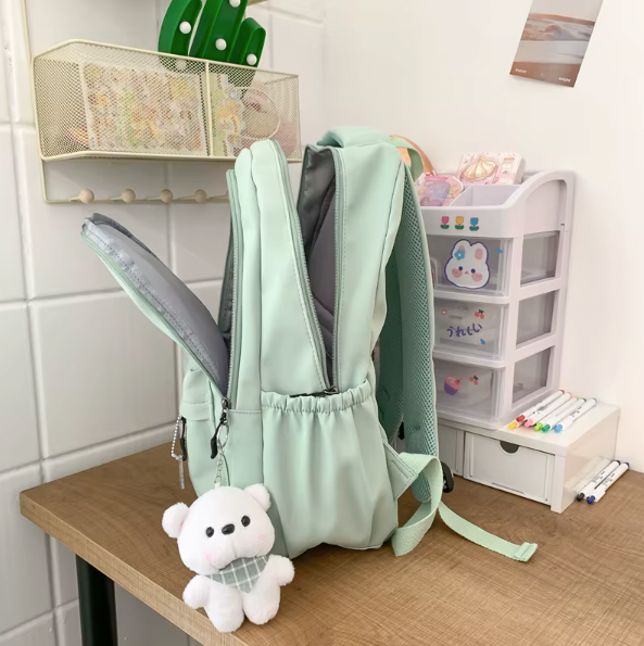 Sac À Dos avec Compartiment Spacieux Et Poches Multiples pour Adulte | Idéal pour L’École, L’Université Et L’Usage Quotidien