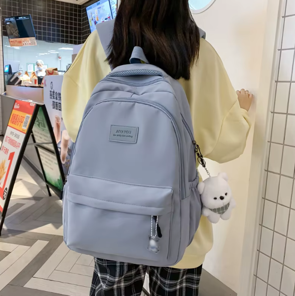 Sac À Dos avec Compartiment Spacieux Et Poches Multiples pour Adulte | Idéal pour L’École, L’Université Et L’Usage Quotidien