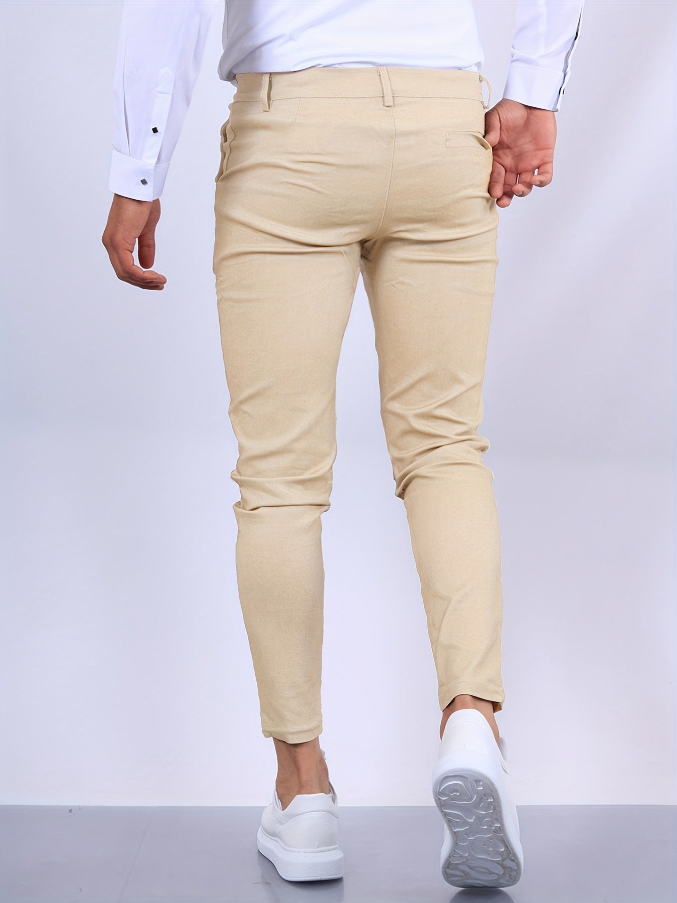 Pantalon Arne avec Coupe Slim pour Homme | Idéal pour le Bureau et les Occasions Formelles