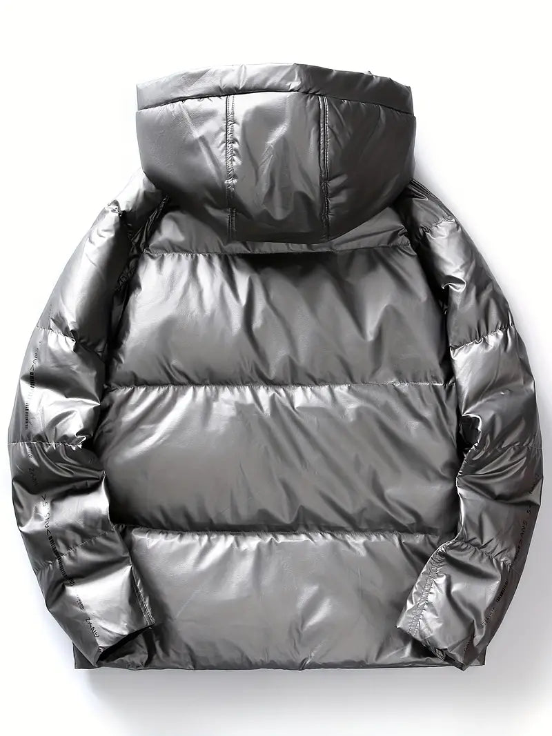 Veste Matelassée avec Fermeture Éclair et Poches pour Homme | Idéale pour l’Hiver