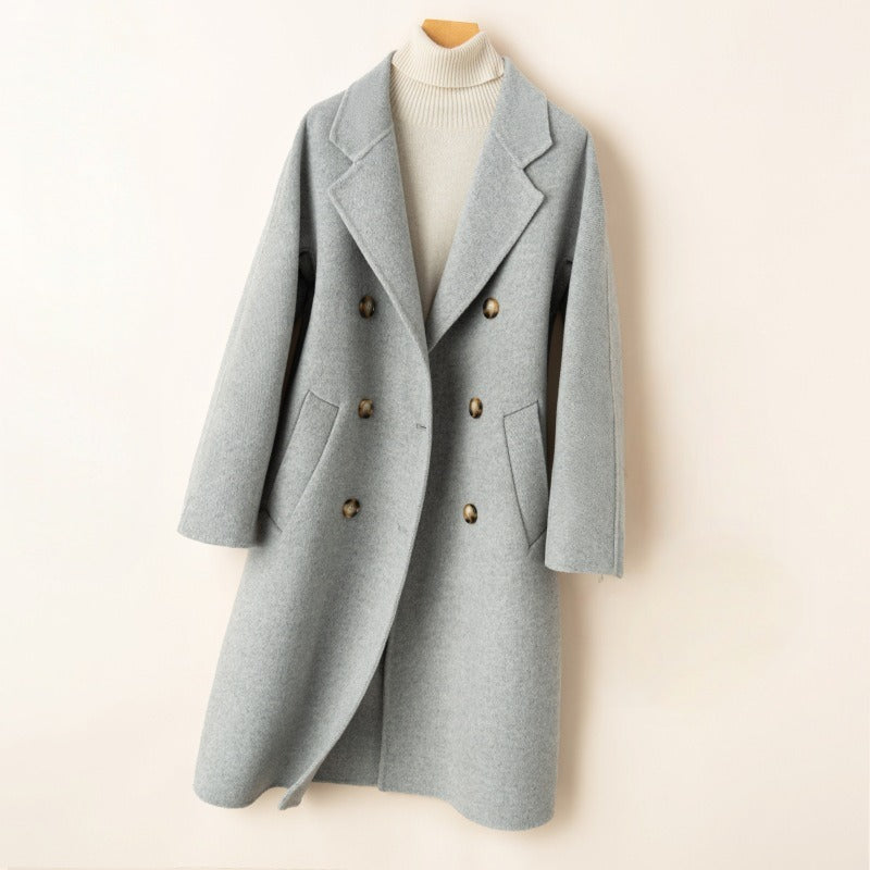 Manteau Long avec Col Classique pour Homme | Idéal pour La Saison Froide