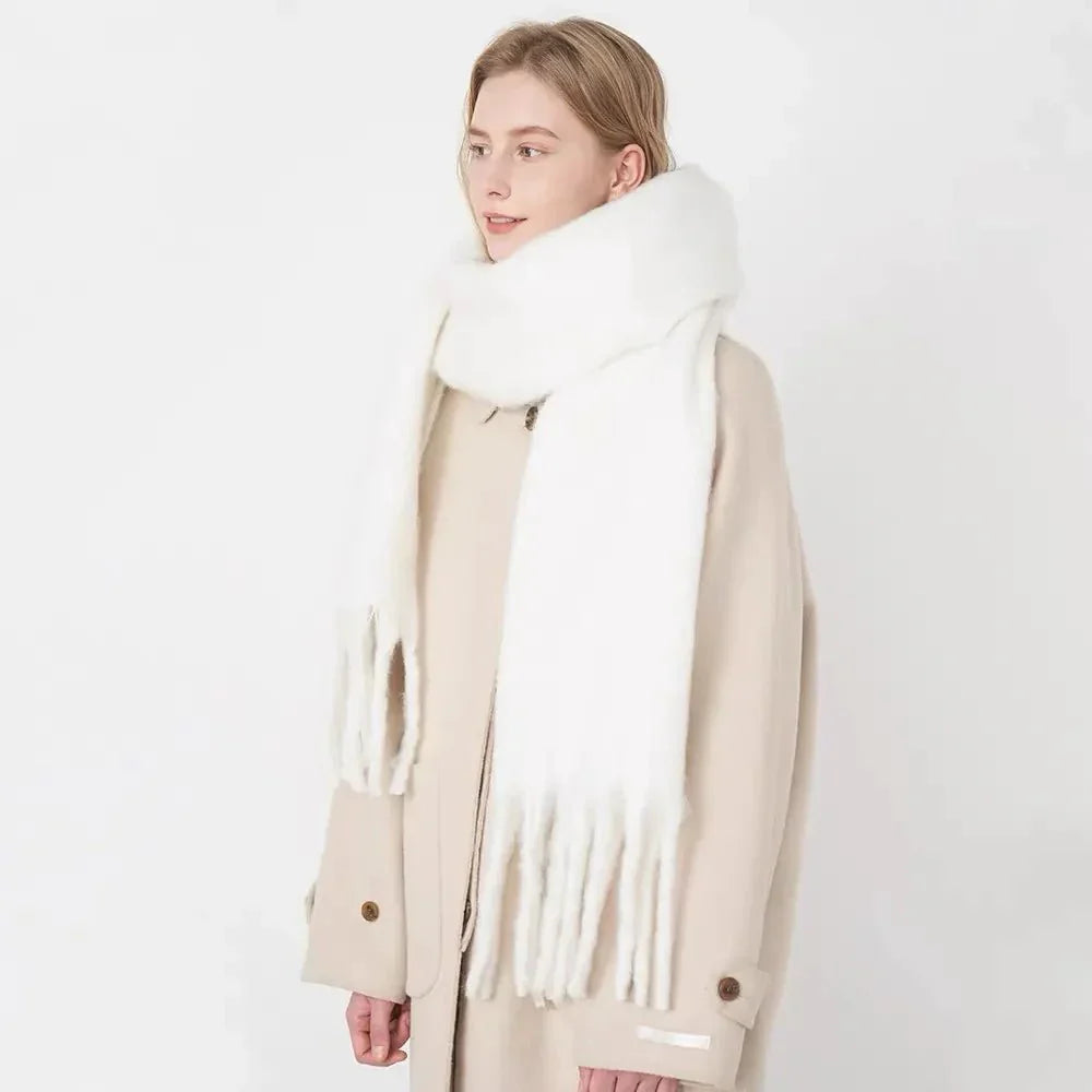 Écharpe avec Design Classique pour Adultes | Idéale pour La Saison Hivernale