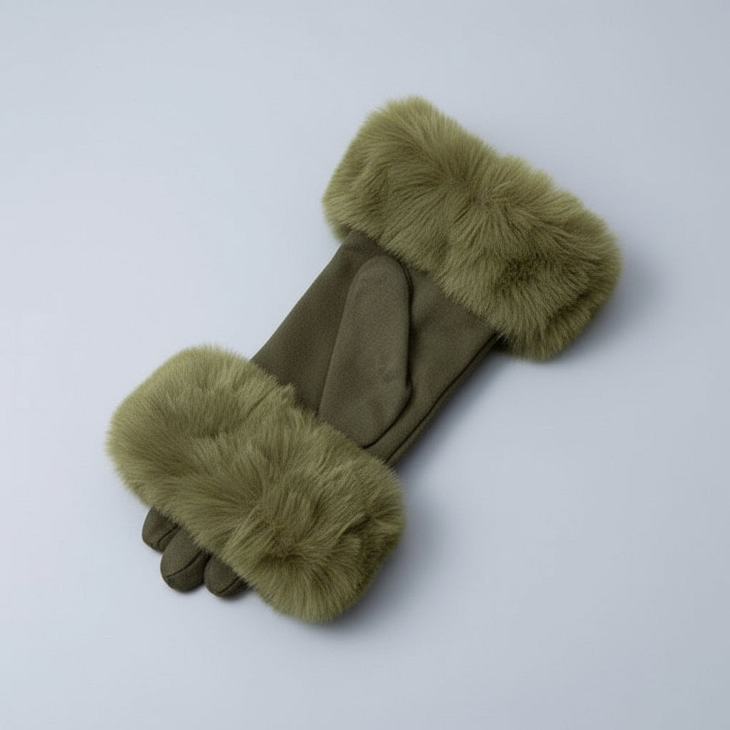 Gants à Poignet Doux avec Finition Texturée pour Femmes | Idéaux pour les Journées Froides