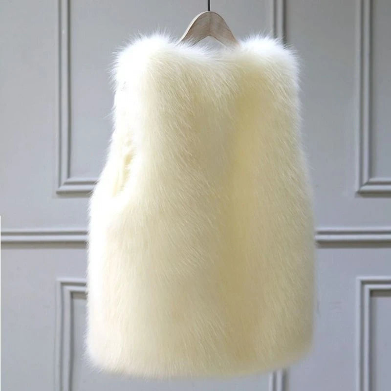 Veste Sans Manches à Effet Texturé pour Femme | Idéale pour l’Automne et l’Hiver