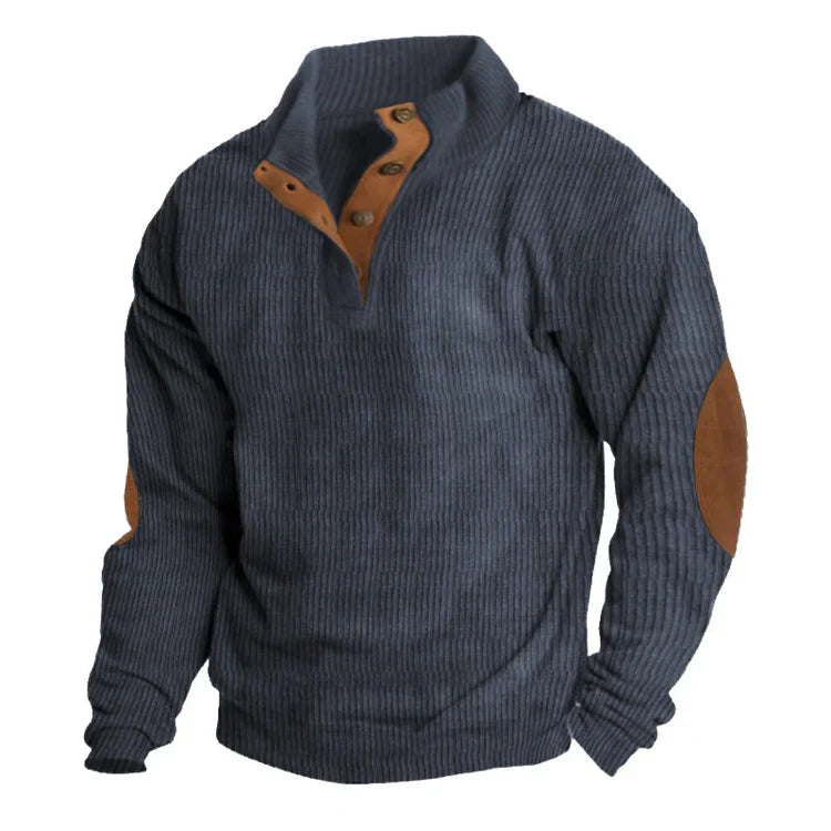 Pull à Manches Longues pour Homme avec Coupe Confortable | Idéal pour Activités Extérieures