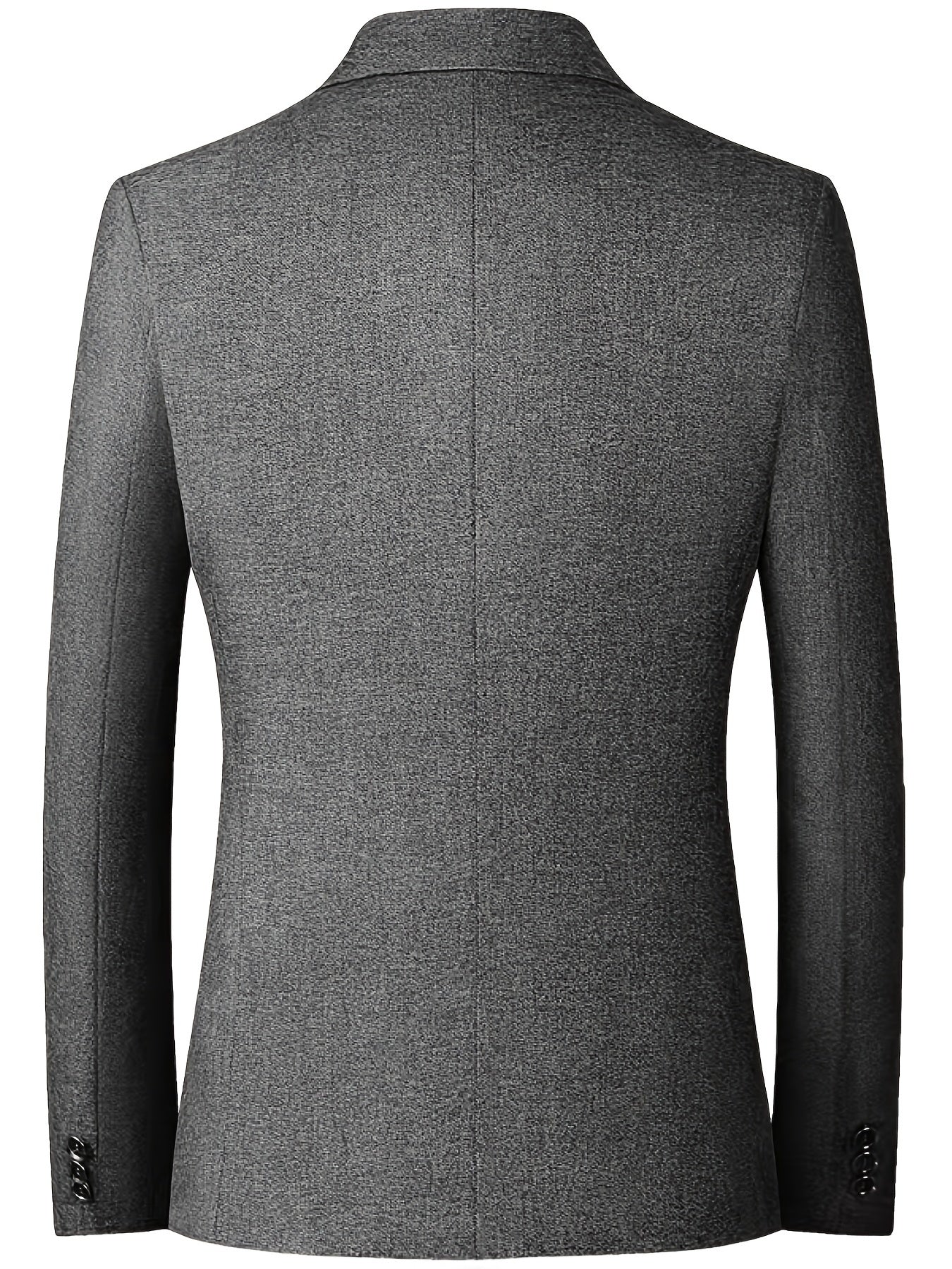 Blazer Slim-Fit avec Fermeture à Deux Boutons pour Homme | Idéal pour les Occasions Professionnelles et Formelles
