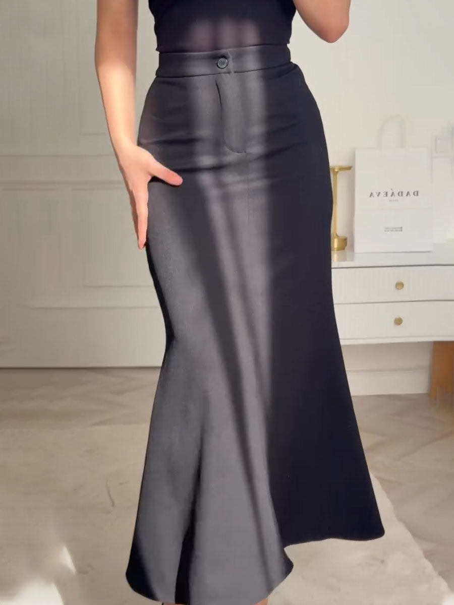 Jupe Longue Évasée Taille Haute Pour Femme | Idéale Pour Le Quotidien Et Les Soirées Estivales