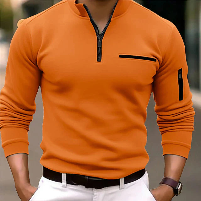 Polo à Manches Courtes avec Col Classique pour Homme | Idéal pour Travail et Loisirs