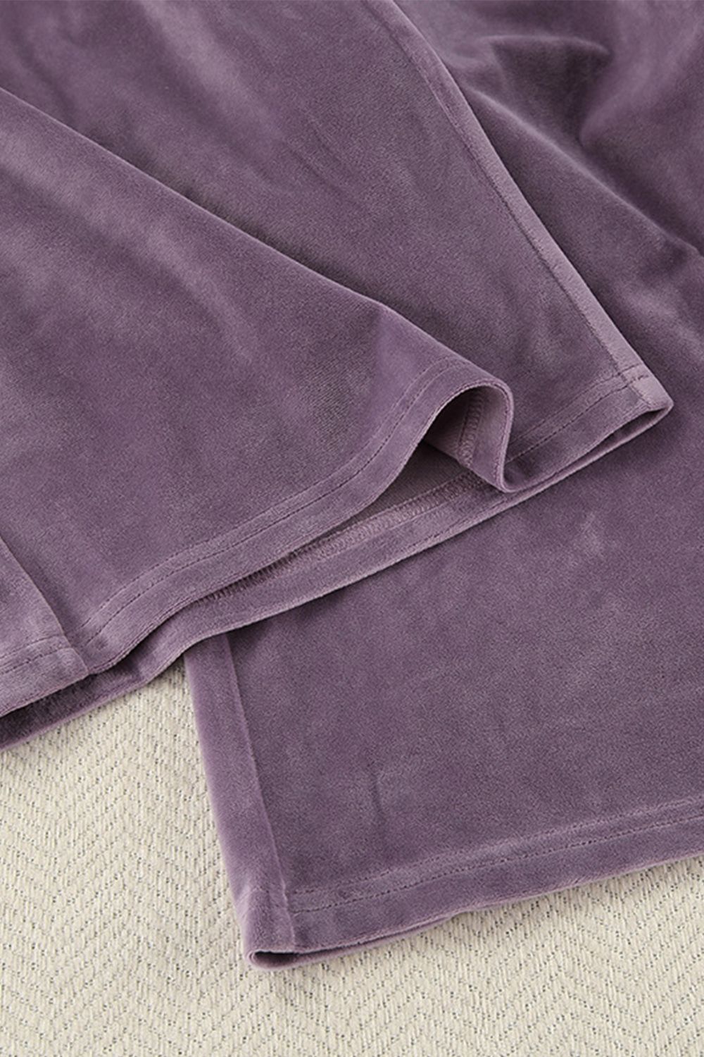 Ensemble Deux Pièces avec Haut à Manches Longues Col Rond et Pantalon à Cordon pour Femme | Idéal pour un Usage Quotidien