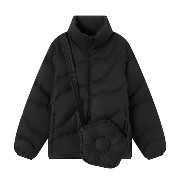 Doudoune Légère avec Col Classique pour Femmes | Idéale pour la Saison Hivernale