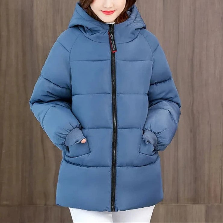 Parka Long avec Capuche et Coupe Ample pour Femmes | Idéal pour l’Hiver
