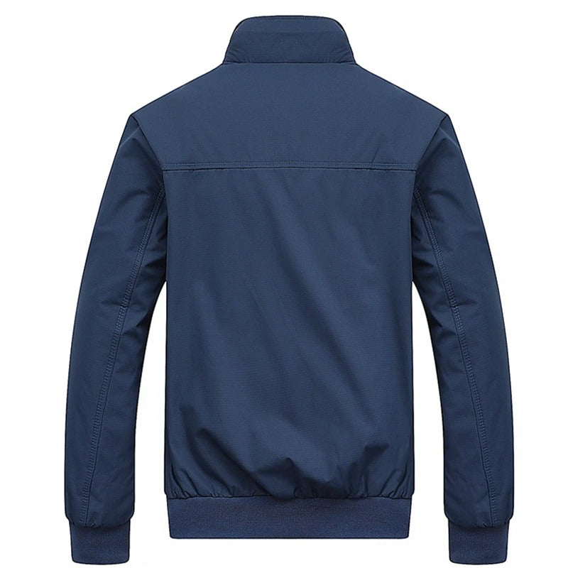 Veste Bomber Slim Fit avec Détails Classiques pour Hommes | Idéale pour le Printemps et l’Automne