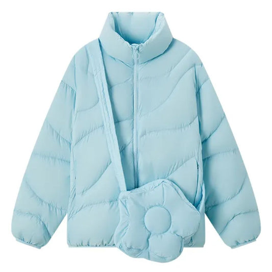 Doudoune Légère avec Col Classique pour Femmes | Idéale pour la Saison Hivernale