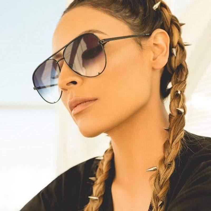 Lunettes de Soleil Aviateur avec Verres Miroir pour Femme | Idéales pour les Activités Extérieures