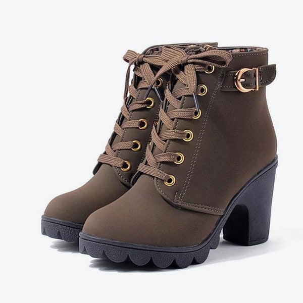 Bottines à Talon pour Femmes avec Design Polyvalent | Idéales pour Toutes Saisons