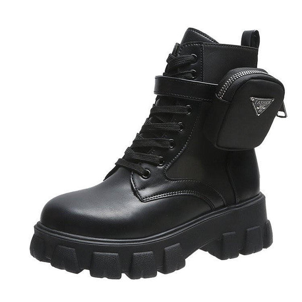 Bottes à Plateforme avec Semelles Épaisses pour Adultes | Idéales pour le Printemps et l’Automne