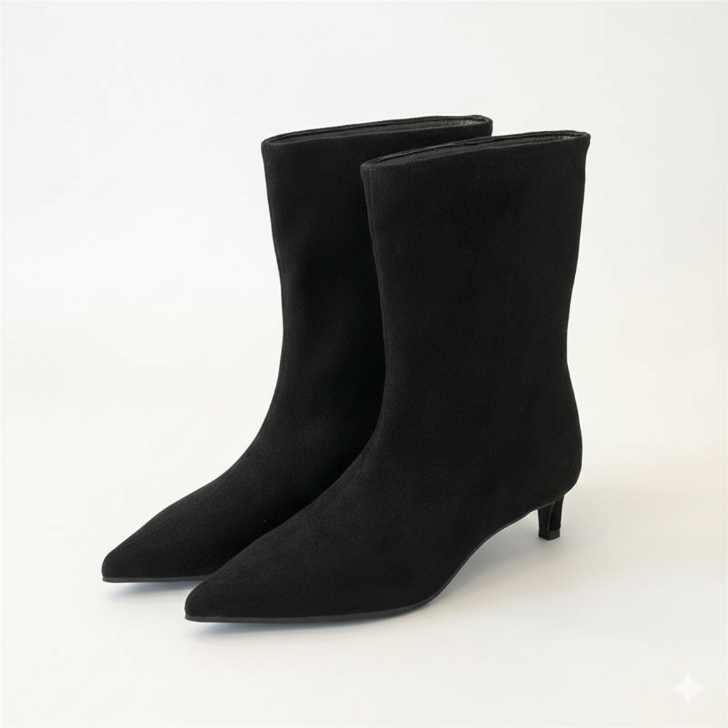 Bottines à bout pointu pour femmes