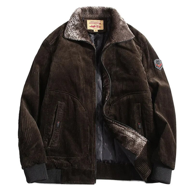 Veste D’Hiver À Coupe Classique pour Hommes | Idéale pour Saison Froide