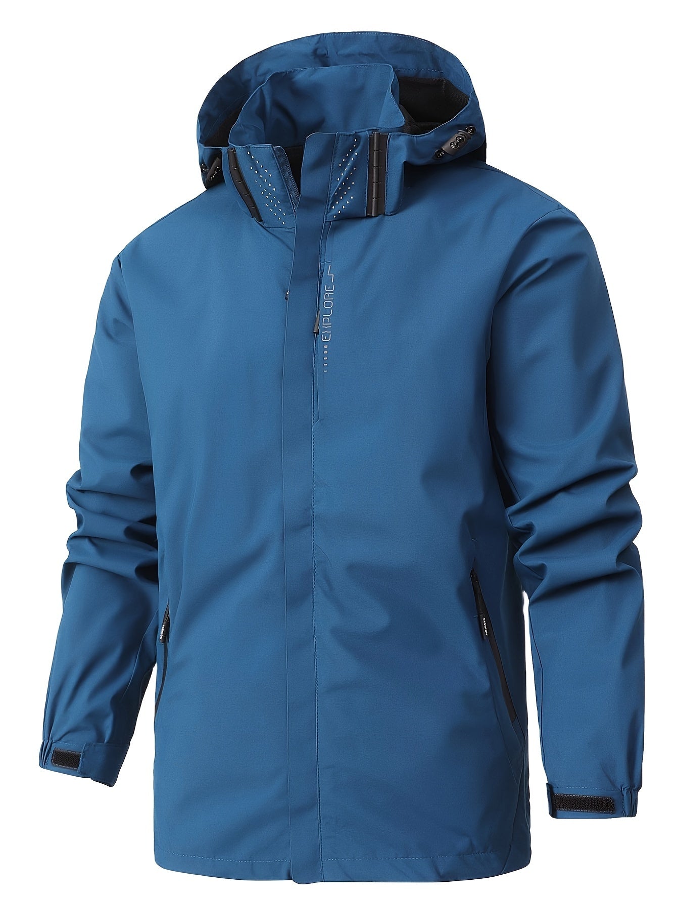 Veste Légère avec Poches Fonctionnelles et Fermeture Zippée pour Hommes | Idéale pour Activités de Plein Air et Quotidien