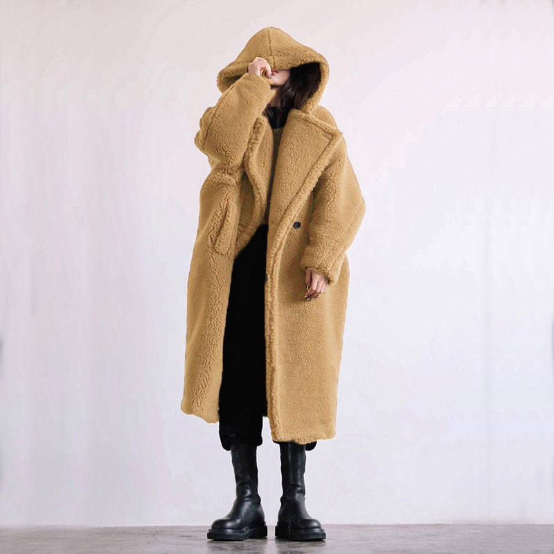 Manteau Matelassé Long avec Boutons pour Femme | Idéal pour La Saison Hivernale