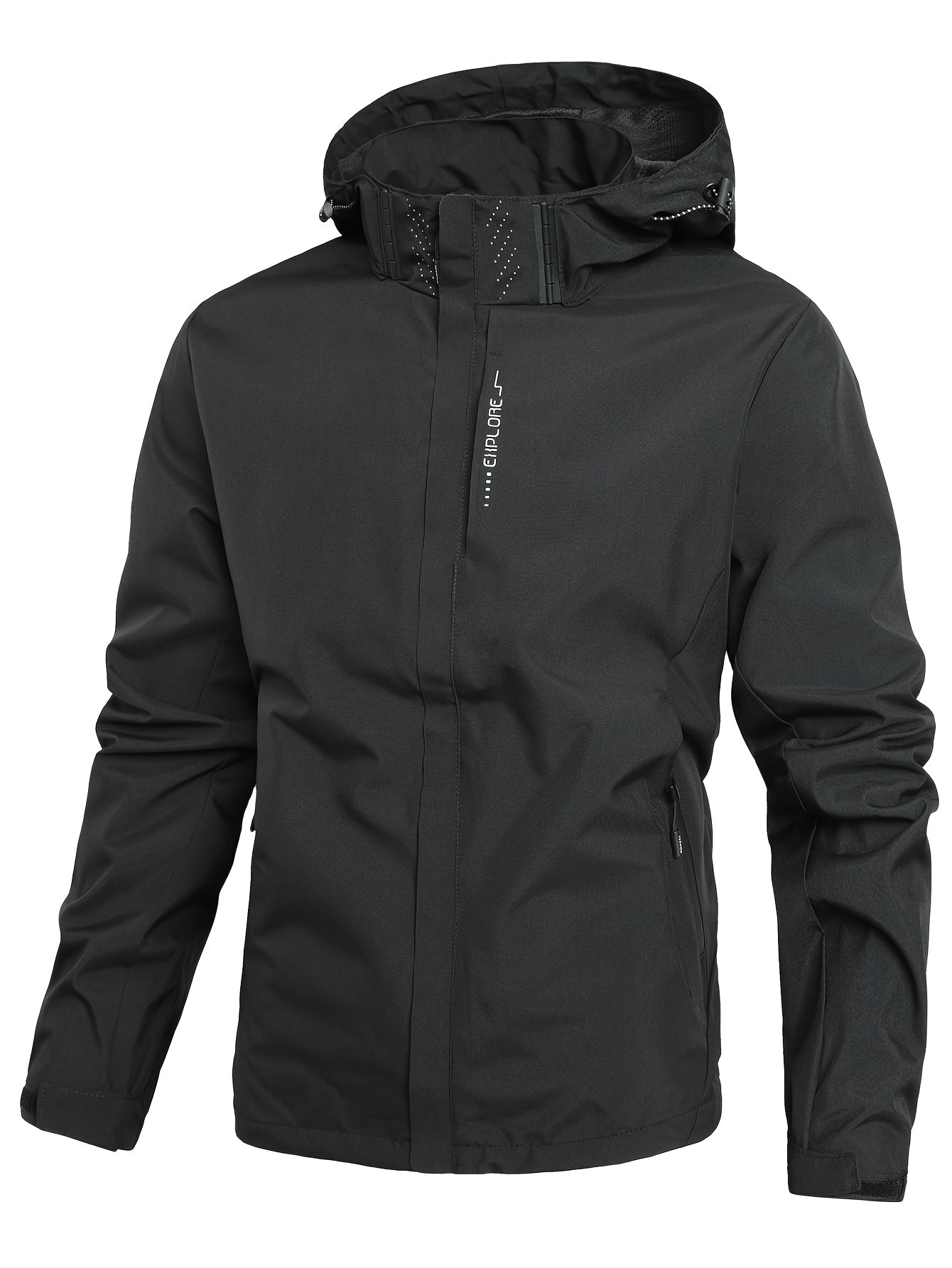 Veste Légère avec Poches Fonctionnelles et Fermeture Zippée pour Hommes | Idéale pour Activités de Plein Air et Quotidien