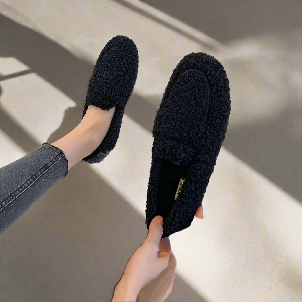 Chaussons À Enfiler avec Semelle Antidérapante pour Femme | Idéals pour Détente À La Maison